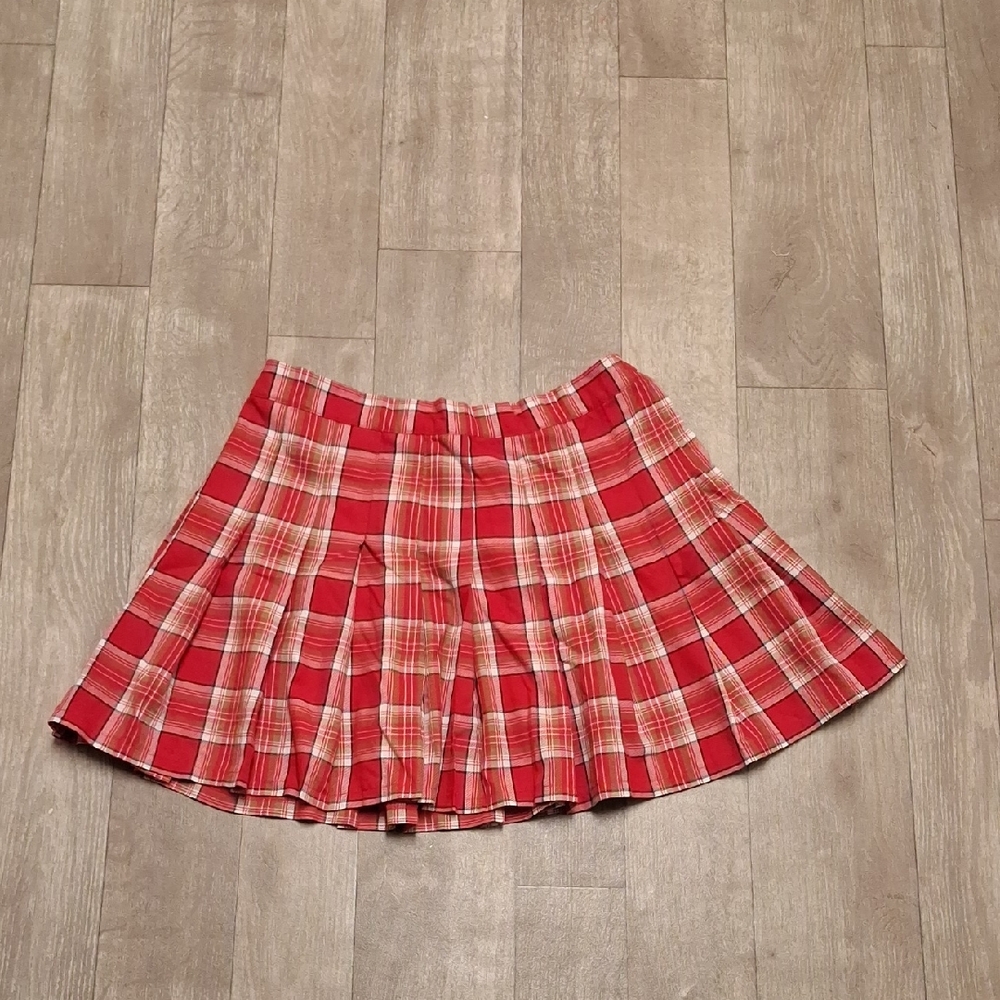 Womens Aerie Plaid‎ Schoolgirl Mini Skirt